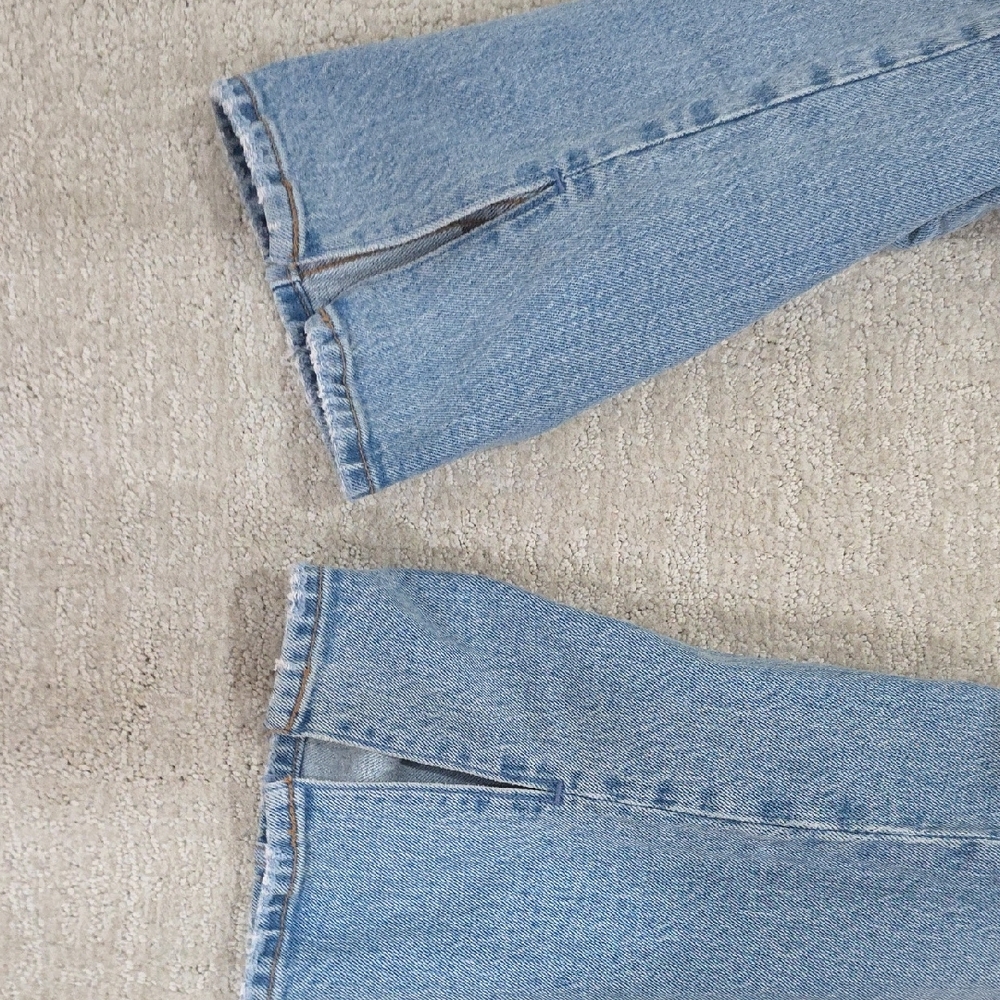 Abercrombie & Fitch Blue Straight Leg Jeans - Picture 5 of 5